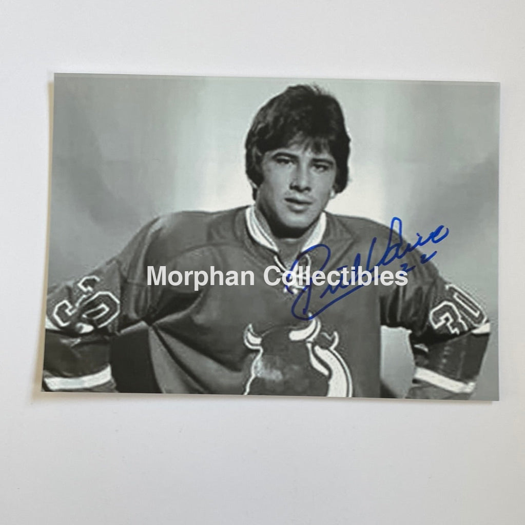 Rick Vaive - Autographed 4 X 6 Photo Belleville Bulls