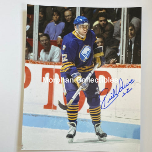 Rick Vaive - Autographed 8X10 Photo Buffalo Sabres