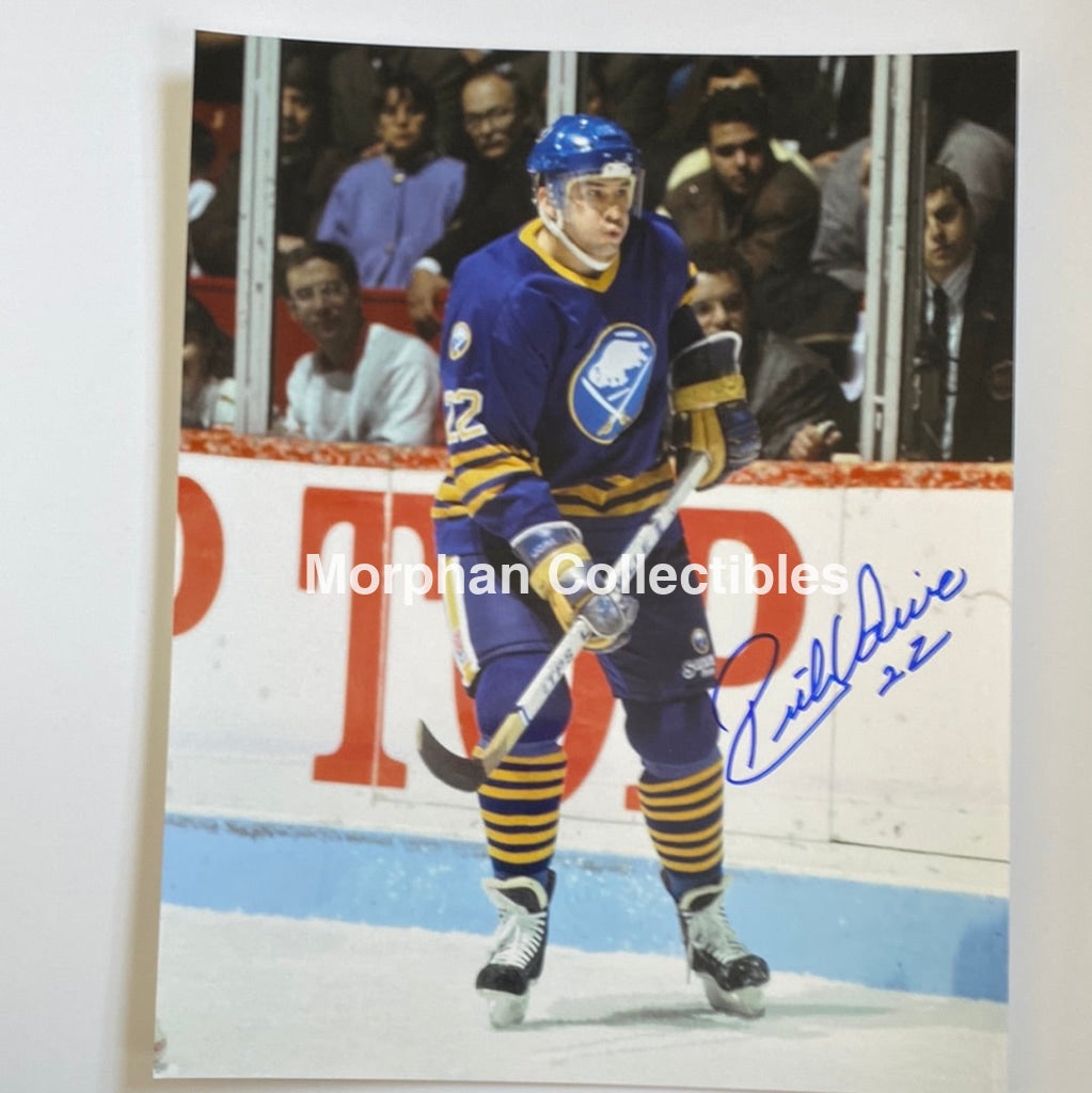 Rick Vaive - Autographed 8X10 Photo Buffalo Sabres