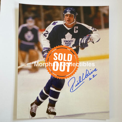 Rick Vaive - Autographed 8X10 Photo Toronto Maple Leafs #1
