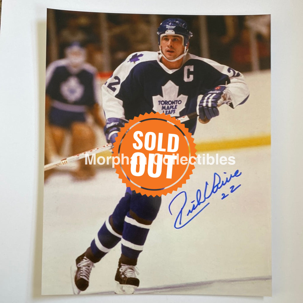 Rick Vaive - Autographed 8X10 Photo Toronto Maple Leafs #1