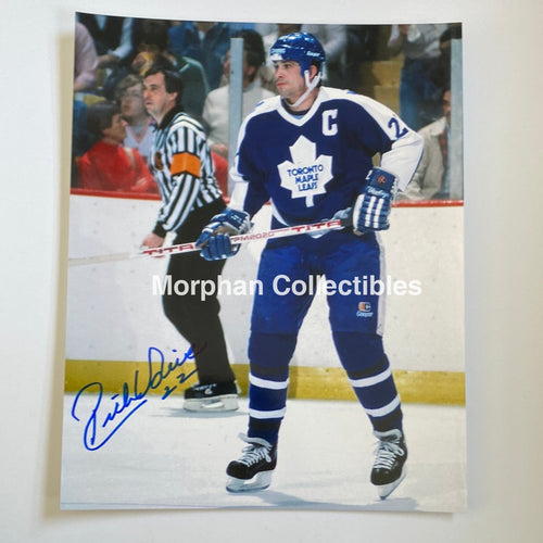 Rick Vaive - Autographed 8X10 Photo Toronto Maple Leafs #1
