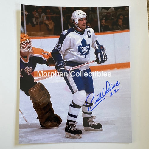 Rick Vaive - Autographed 8X10 Photo Toronto Maple Leafs #1