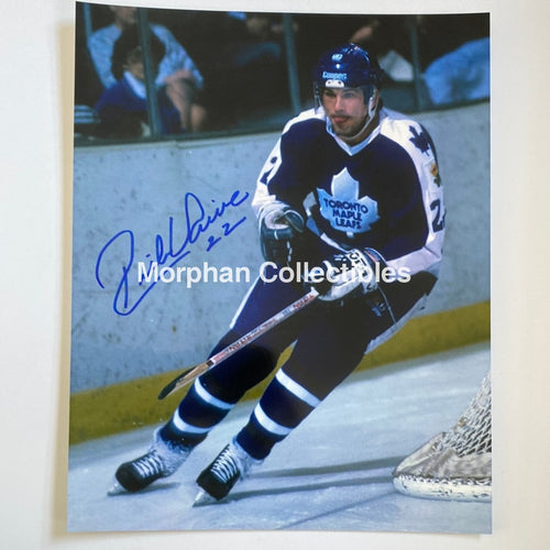 Rick Vaive - Autographed 8X10 Photo Toronto Maple Leafs #1