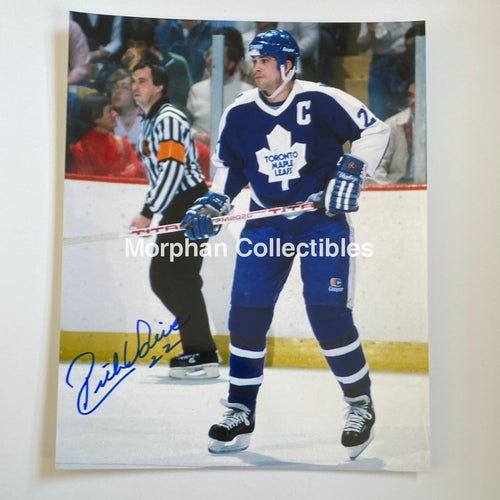 Rick Vaive - Autographed 8X10 Photo Toronto Maple Leafs #1