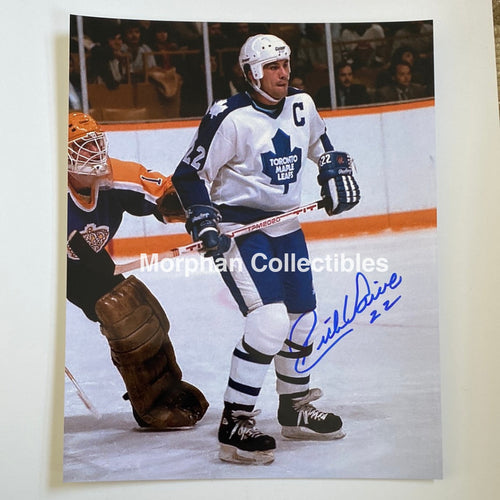 Rick Vaive - Autographed 8X10 Photo Toronto Maple Leafs #1