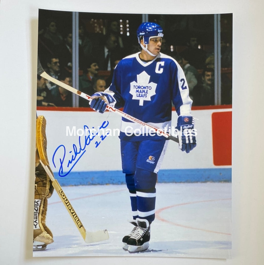 Rick Vaive - Autographed 8X10 Photo Toronto Maple Leafs #1