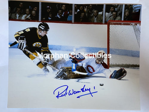 Rick Wamsley- Autographed 8X10 Photo - Montreal Canadiens