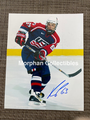 Rob Schremp - Autographed 8X10 Photo Team Usa