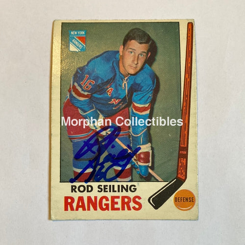 Rod Seiling - Autographed Card 1969-70 Opc