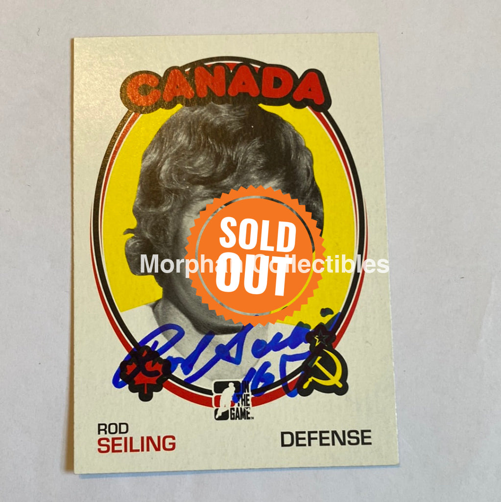 Rod Seiling - Autographed Card Itg 72