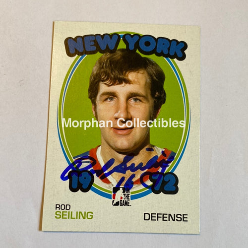 Rod Seiling - Autographed Card Itg 72