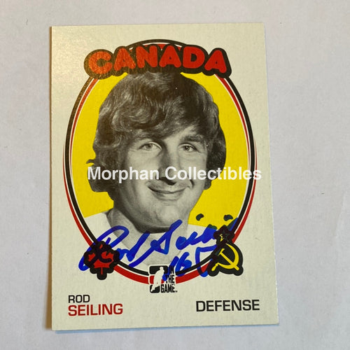 Rod Seiling - Autographed Card Itg 72