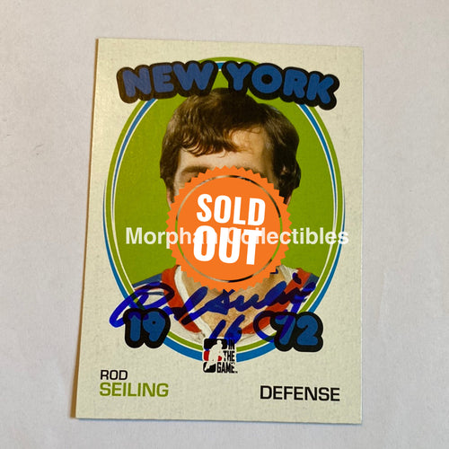 Rod Seiling - Autographed Card Itg 72