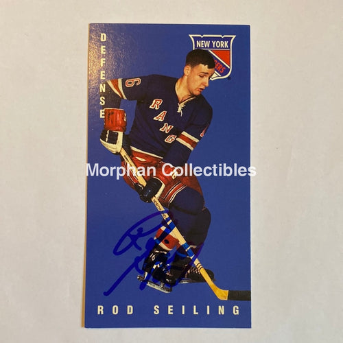 Rod Seiling - Autographed Card Parkhurst Tallboy