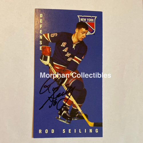 Rod Seiling - Autographed Card Parkhurst Tallboy