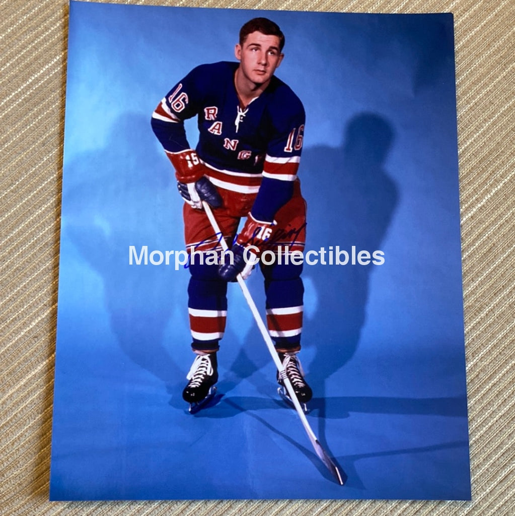 Rod Seiling - Autographed New York Ranger 8X10 Photo