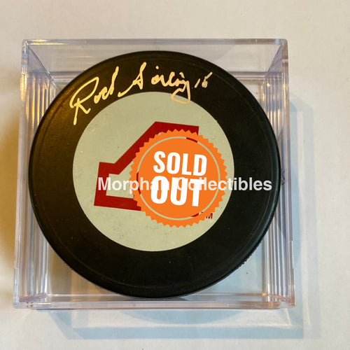 Rod Seiling - Autographed Puck Atlanta Flames