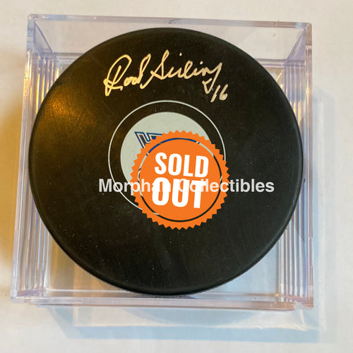 Rod Seiling - Autographed Puck St Louis Blues