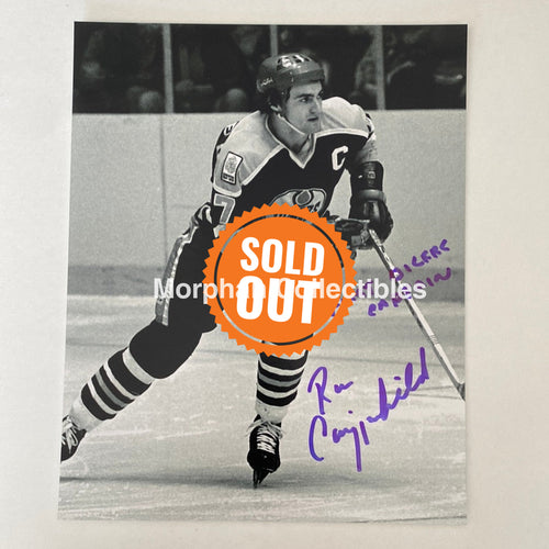 Ron Chipperfield - Autographed 8X10 Photo Edmonton Oilers