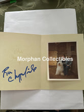 Load image into Gallery viewer, Ron Chipperfield - Autographed Christmas Card - Edmonton Oilers Photo
