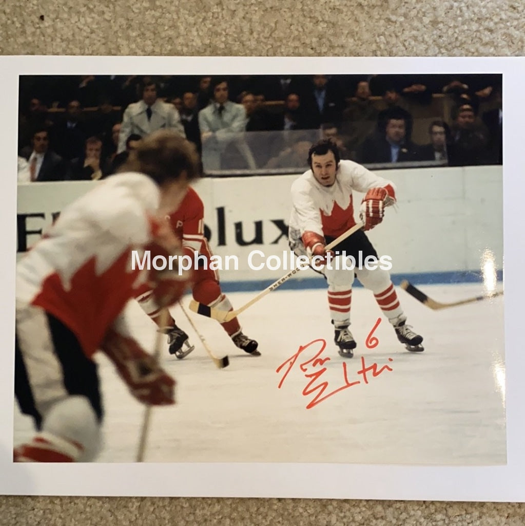 Ron Ellis - Autographed 8X10 Photo Team Canada 1972