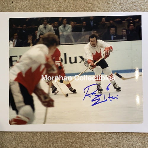 Ron Ellis - Autographed 8X10 Photo Team Canada 1972