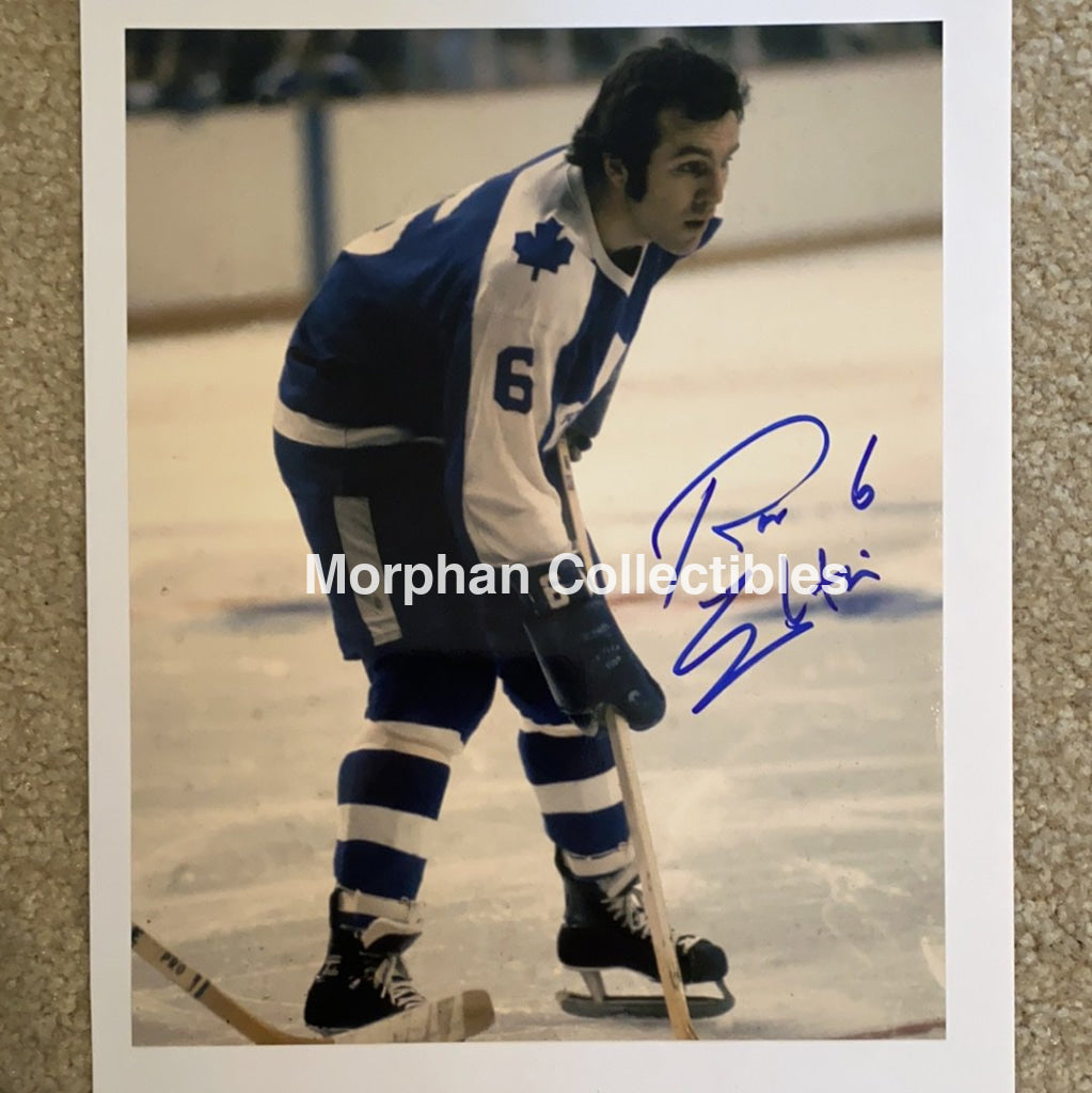 Ron Ellis - Autographed 8X10 Photo Toronto Maple Leafs