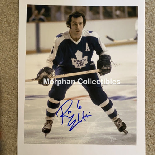 Ron Ellis - Autographed 8X10 Photo Toronto Maple Leafs