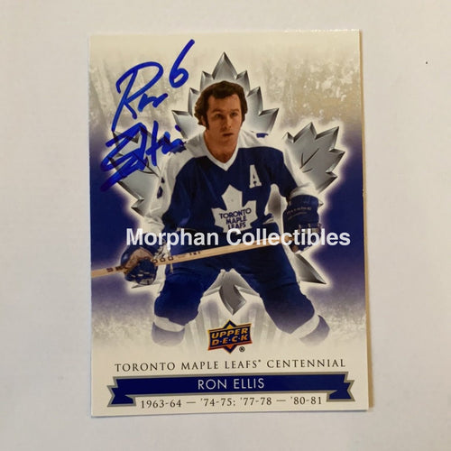 Ron Ellis - Autographed Card Leaf Centennial