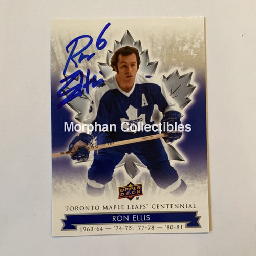 Ron Ellis - Autographed Card Leaf Centennial