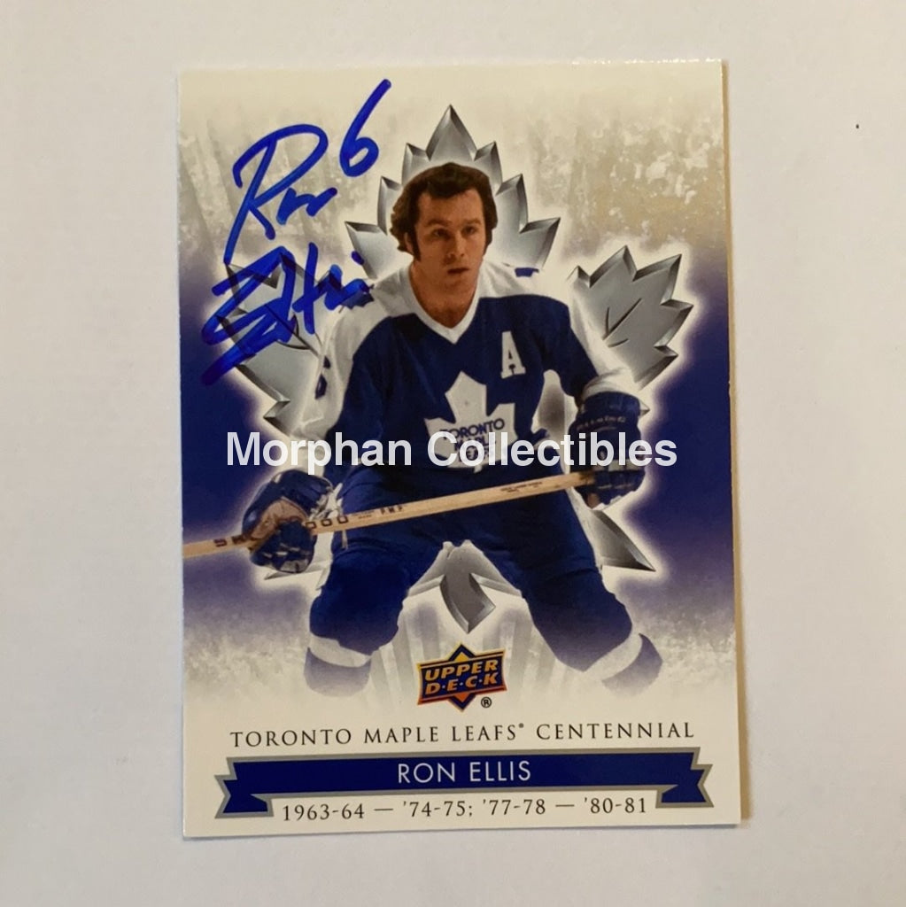 Ron Ellis - Autographed Card Leaf Centennial