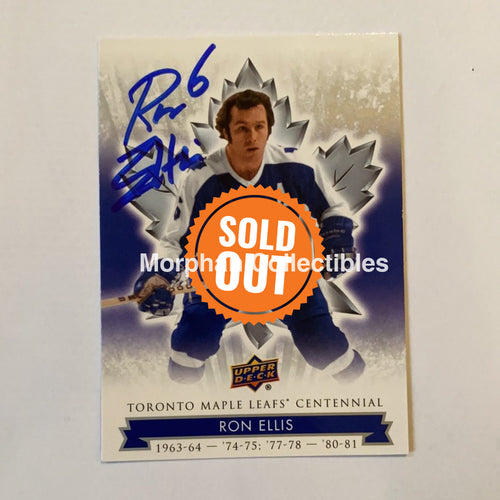 Ron Ellis - Autographed Card Leaf Centennial