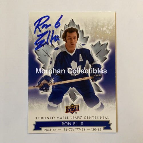 Ron Ellis - Autographed Card Leaf Centennial