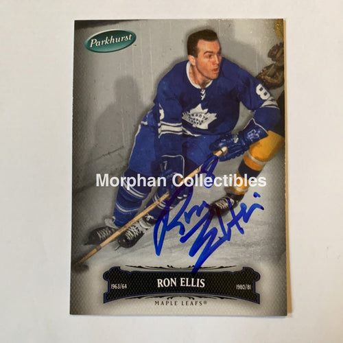 Ron Ellis - Autographed Card Parkhurst 2007