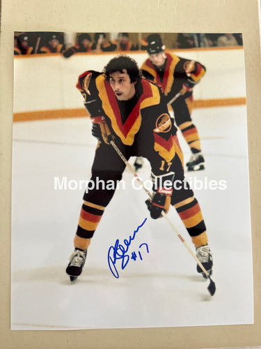 Ron Sedlbauer - Autographed 8x10 Photo - Vancouver Canucks Photo
