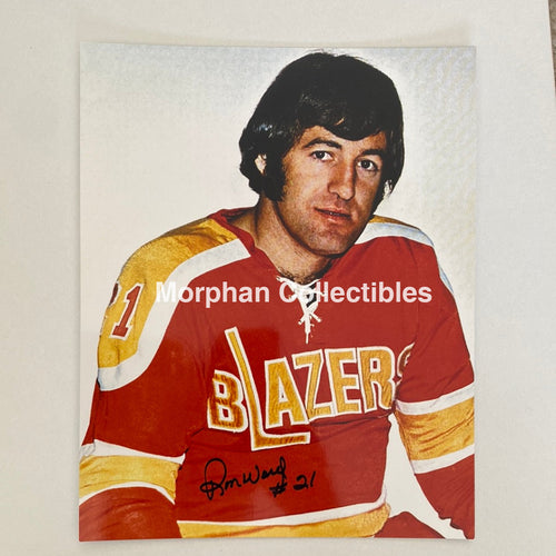 Ron Ward - Autographed 8X10 Photo Philadelphia Blazers