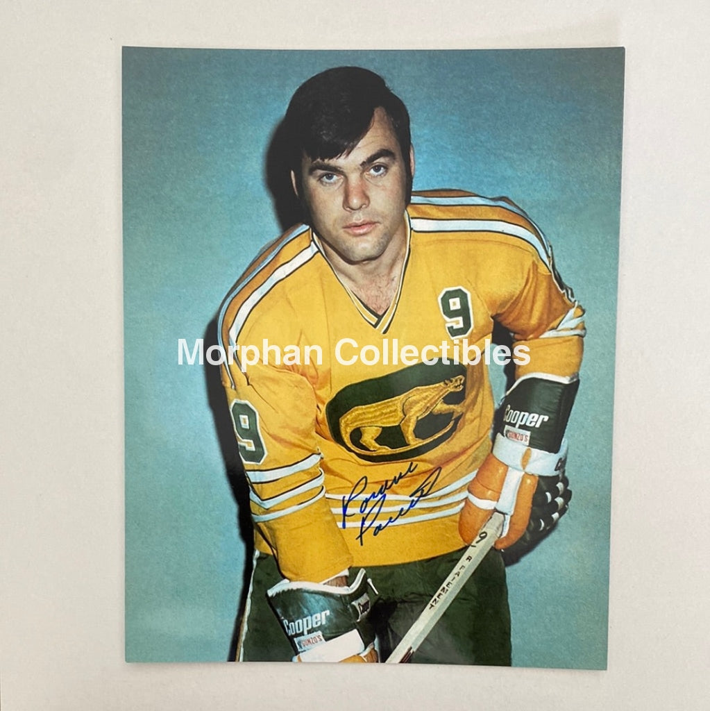 Rosaire Paiement - Autographed 8X10 Photo Chicago Cougars