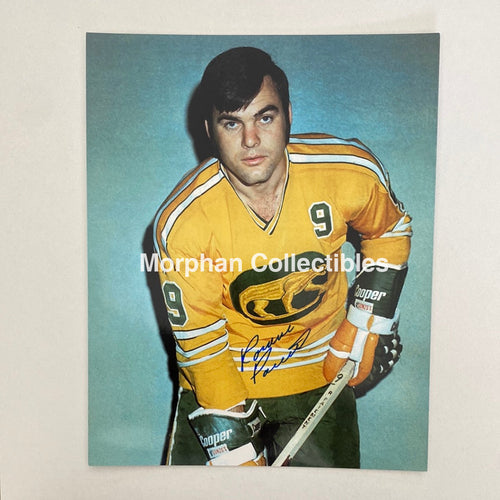 Rosaire Paiement - Autographed 8X10 Photo Chicago Cougars