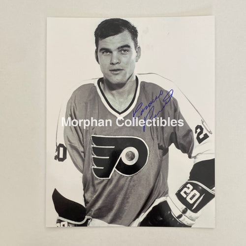 Rosaire Paiement - Autographed 8X10 Photo Philadelphia Flyers