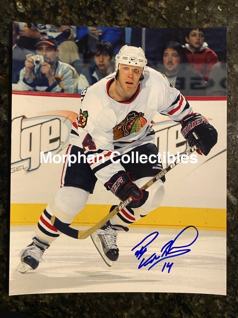 Ryan Vandenbussche - Autographed 8X10 Photo Chicago Blackhawks #1