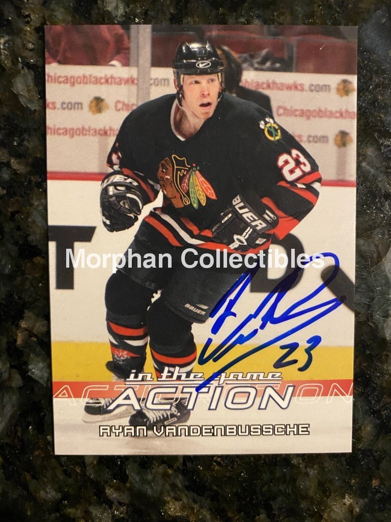 Ryan Vandenbussche - Autographed Card 2003-04 Itg