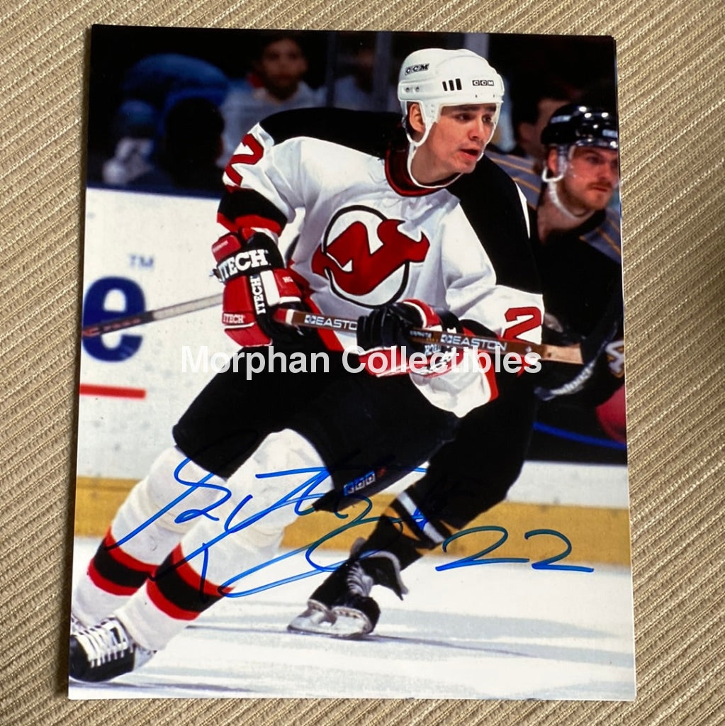 Scott Daniels - Autographed 8X10 Photo New Jersey Devils