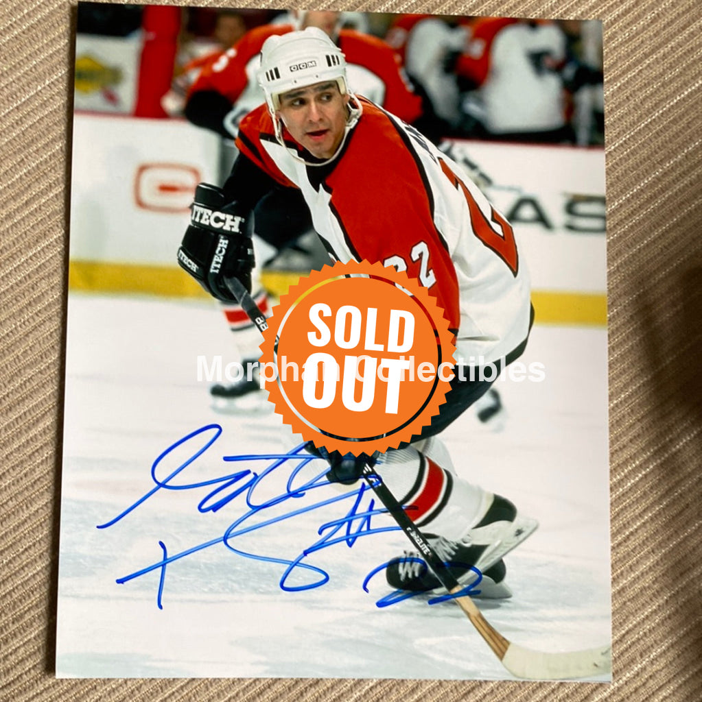 Scott Daniels - Autographed 8X10 Photo Philadelphia Flyers