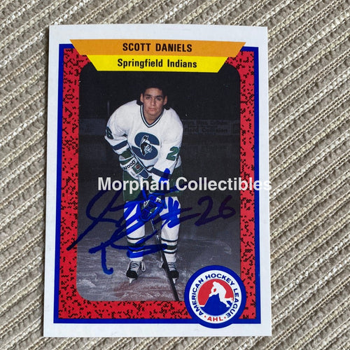 Scott Daniels - Autographed Card 1991 Procard