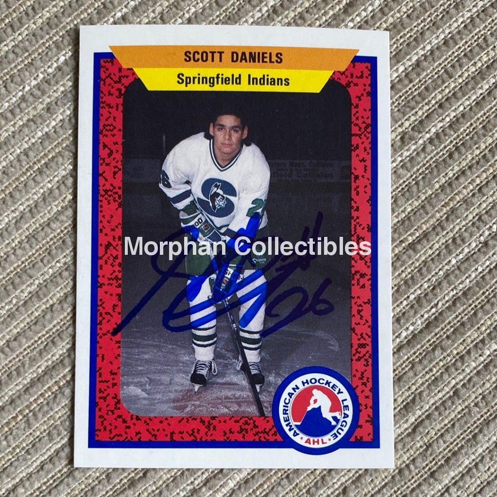 Scott Daniels - Autographed Card 1991 Procard