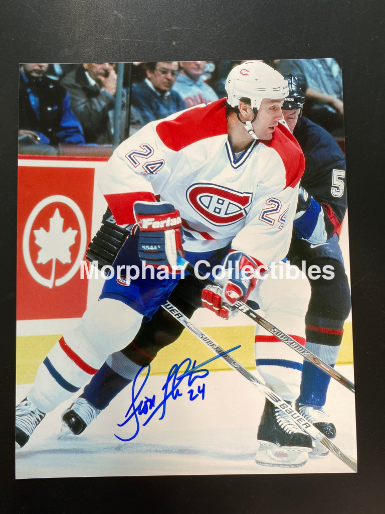 Scott Thornton- Autographed Photo - Montreal Canadiens 8X10