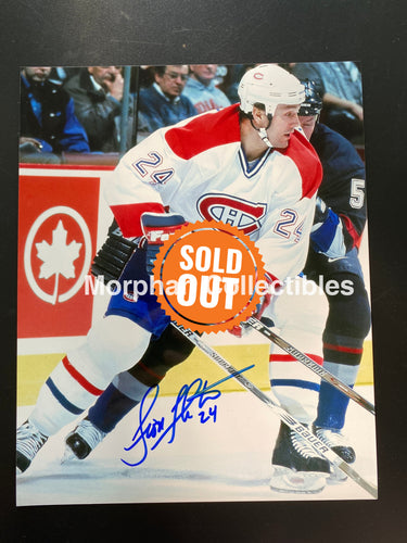 Scott Thornton- Autographed Photo - Montreal Canadiens 8X10