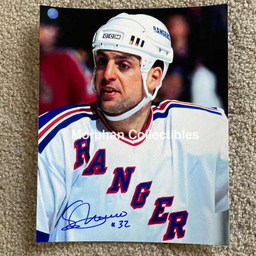 Sergio Momesso - Autographed 8X10 Photo New York Rangers