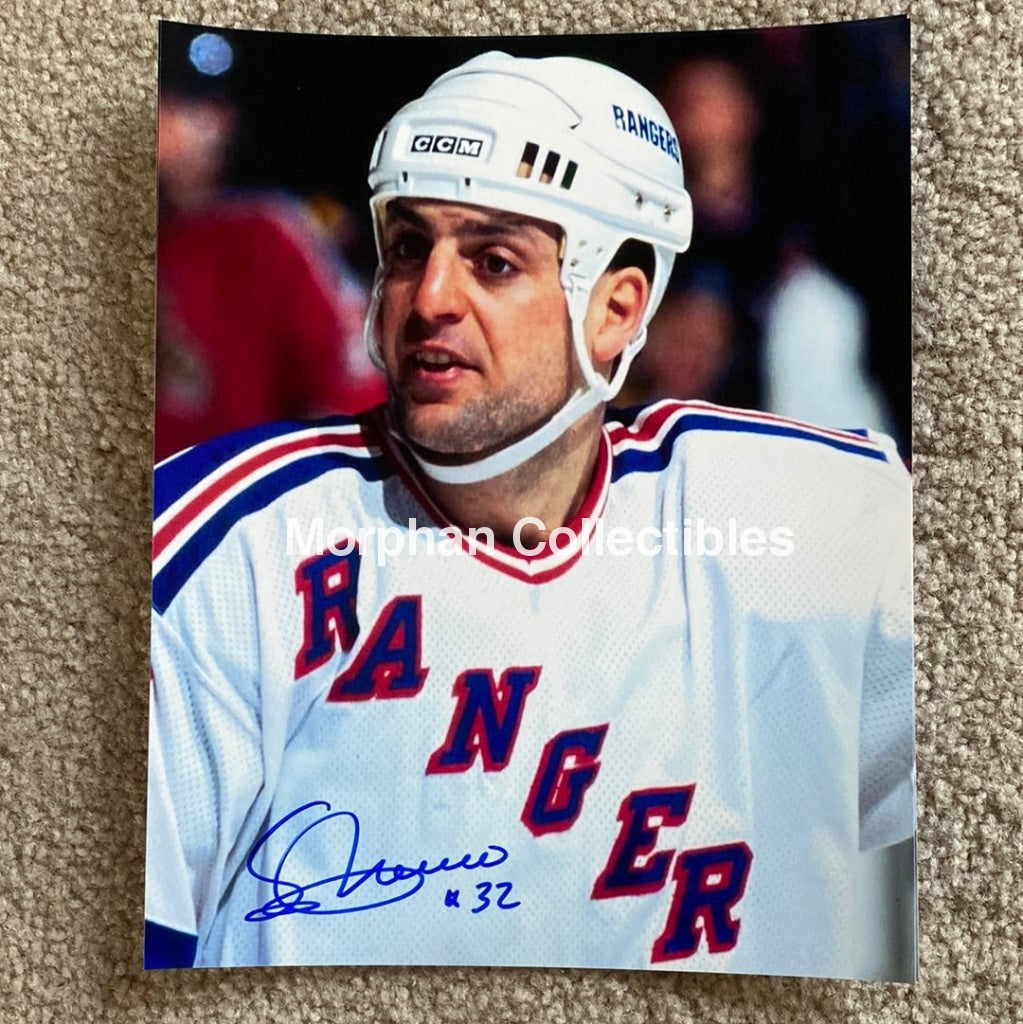 Sergio Momesso - Autographed 8X10 Photo New York Rangers